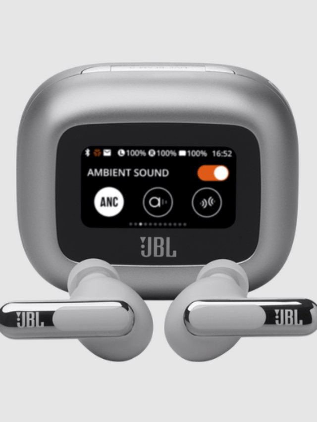 JBL Live Beam 3: Smart Touch Screen Embed on Earbud